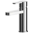 Nuie Arvan Push Button Waste Mono Basin Mixer Tap - Chrome - ARV305