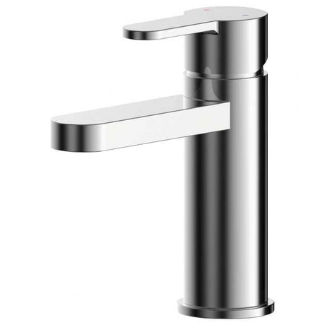 Nuie Arvan Push Button Waste Mono Basin Mixer Tap - Chrome - ARV305