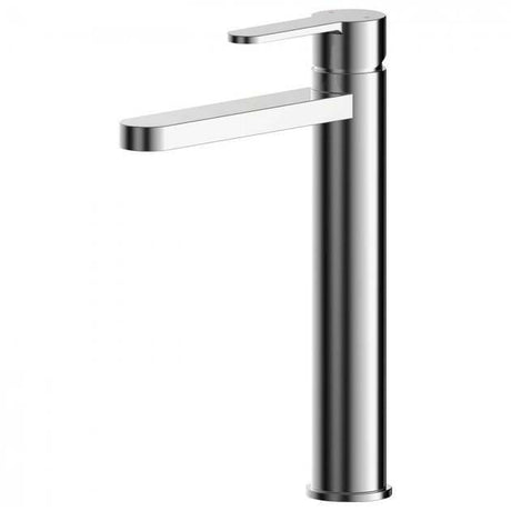Nuie Arvan Modern Tall Mono Basin Mixer Tap - Chrome - ARV370