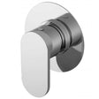 Nuie Binsey Modern Concealed Diverter Valve in chrome finish with sleek, minimalist design for smooth water flow control and concealed installation.