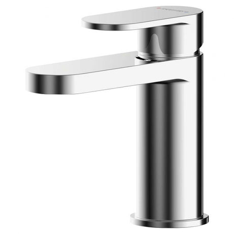 Nuie Binsey Mono Basin Mixer Tap with Push Button Waste - Chrome - BIN305 - TAP 'N' SHOWER
