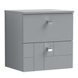 Nuie Wall Hung Worktop 500mm - Satin Grey - MWT250