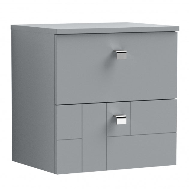 Nuie Wall Hung Worktop 500mm - Satin Grey - MWT250