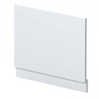 Nuie Blocks Plinth and Straight Bath Panel 560mm Height x 680mm Wide - Satin White - MOF170