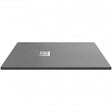 Nuie Slimline Slate 1200mm x 800mm Rectangular Shower Tray - Grey - NLT71023