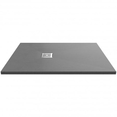 Nuie Slimline Slate 1200mm x 900mm Rectangular Shower Tray - Grey - NLT71024