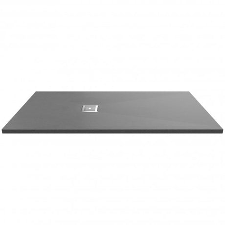 Nuie Slimline Slate 1600mm x 800mm Rectangular Shower Tray - Grey - NLT71053