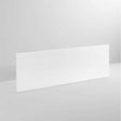 Nuie Standard 510mm Height x 1500mm Wide Acrylic Bath Front Panel - White - PAN138
