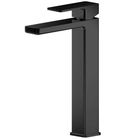 Nuie Windon Modern Mono Tall Basin Mixer Tap - Matt Black - WIN470