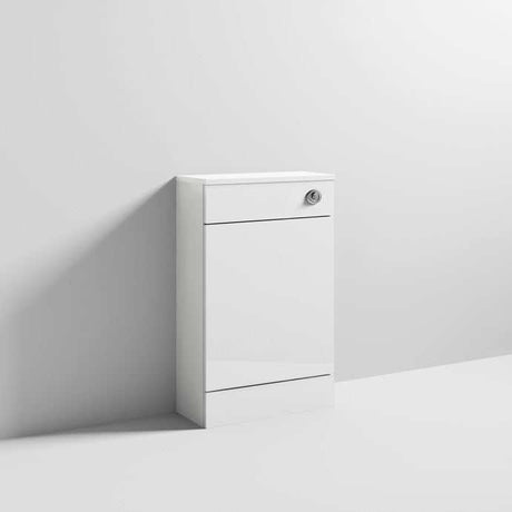 Nuie WC Mayford Unit Concealed Cistern 500mm Wide - Gloss White - NVS1