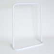 Nymas NymaPRO Floor Mounted Steel U-Rail 525mm Width - White - 111504/WH