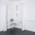 Nymas NymaCARE Doc M Shower Grab Rail Pack with Concealed Fixings - White Grab Rails - 230402/WH