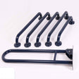 Nymas NymaCARE Concealed Fixings Grab Rails for Doc M Toilet Pack - White - 230003/WH