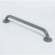 Nymas NymaPRO Round Flange Robust Steel Grab Rail 35mm Diameter 610mm Length - Grey - GR-24/35/GY