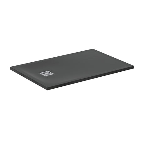 Ideal Standard Ultra Flat S + 1200 x 800mm Shower Tray - Jet Black - T5594FV - TAP 'N' SHOWER