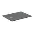 Ideal Standard Ultra Flat S + 1200 x 900mm Shower Tray - Concrete Grey - T5595FS - TAP 'N' SHOWER