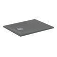Ideal Standard Ultra Flat S + 1000 x 800mm Shower Tray - Concrete Grey - T5596FS - TAP 'N' SHOWER