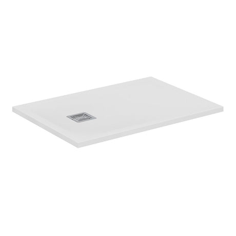 Ideal Standard Ultra Flat S + 1000 x 700mm Shower Tray - Pure White - T5606FR - TAP 'N' SHOWER