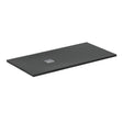 Ideal Standard Ultra Flat S + 1600 x 800mm Shower Tray - Jet Black - T5602FV - TAP 'N' SHOWER