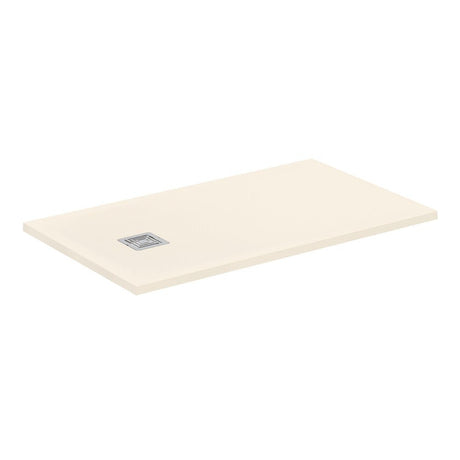 Ideal Standard Ultra Flat S + 1200 x 700mm Shower Tray - Sand - T5603FT - TAP 'N' SHOWER