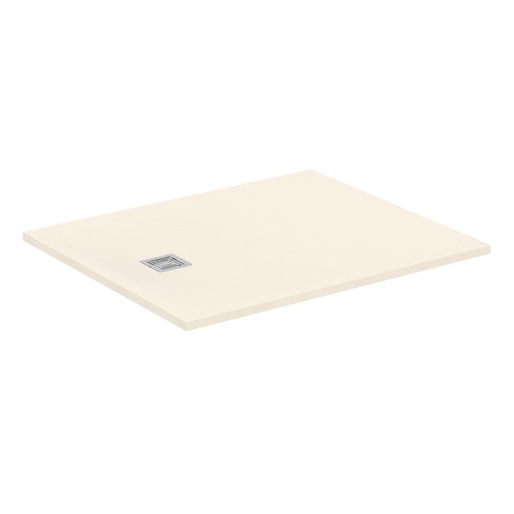 Ideal Standard Ultra Flat S + 1200 x 100mm Shower Tray - Sand - T5605FT - TAP 'N' SHOWER