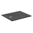 Ideal Standard Ultra Flat S + 1200 x 100mm Shower Tray - Jet Black - T5605FV - TAP 'N' SHOWER