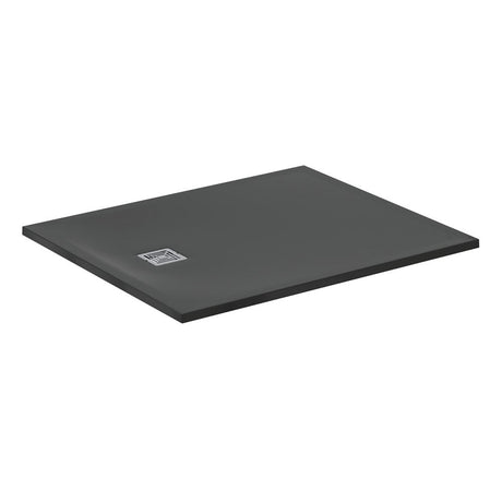 Ideal Standard Ultra Flat S + 1200 x 100mm Shower Tray - Jet Black - T5605FV - TAP 'N' SHOWER