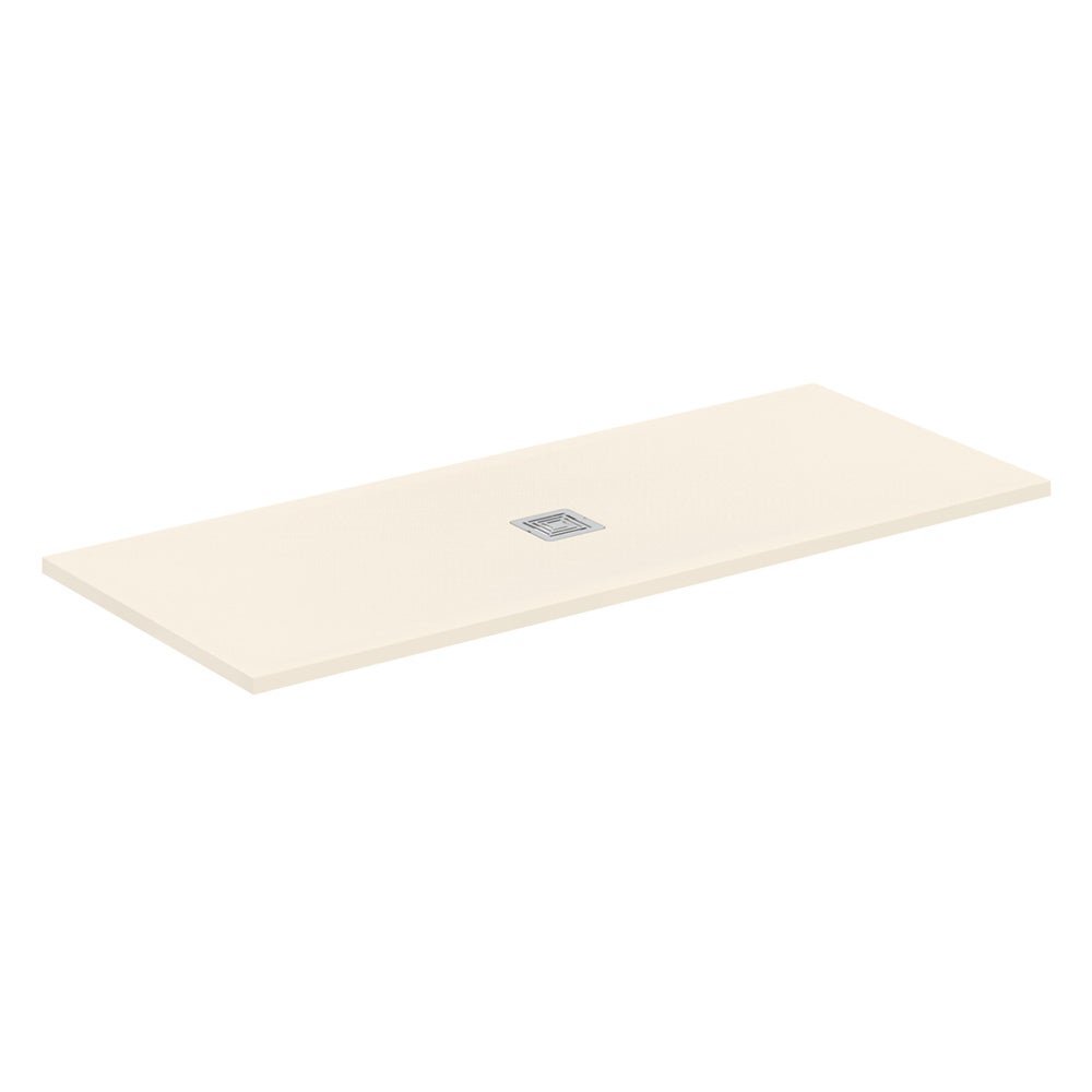 Ideal Standard Ultra Flat S + 1700 x 700mm Shower Tray - Sand - T5614FT - TAP 'N' SHOWER