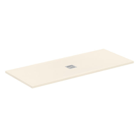 Ideal Standard Ultra Flat S + 1700 x 700mm Shower Tray - Sand - T5614FT - TAP 'N' SHOWER