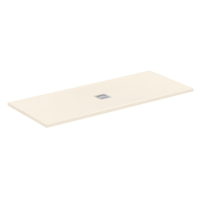 Ideal Standard Ultra Flat S + 1700 x 700mm Shower Tray - Sand - T5614FT - TAP 'N' SHOWER