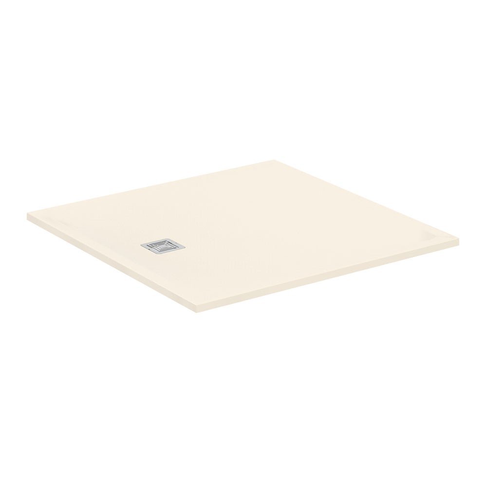 Ideal Standard Ultra Flat S + 1200 x 1200mm Shower Tray - Sand - T5615FT - TAP 'N' SHOWER