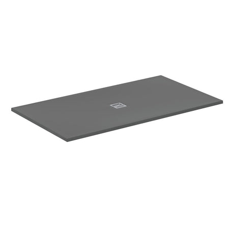 Ideal Standard Ultra Flat S + 1800 x 1000mm Shower Tray - Concrete Grey - T5619FS - TAP 'N' SHOWER