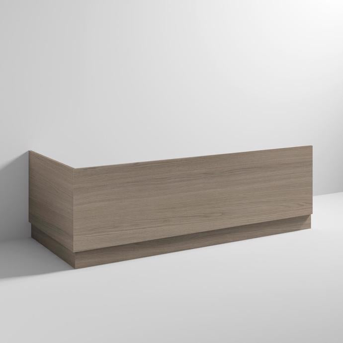 Nuie Bath Front Panel 1700mm - Grey Vicenza Oak - MPD2505