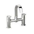 Oakham Osmore Bath Filler Tap With Curved Swan Neck Spout - Chrome - TAP 'N' SHOWER