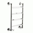 Vogue Art Moderne 4 Heated Towel Rail 836mm High x 550mm Wide, Electric - OG010A BR083055CP-E