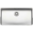 Reginox Ohio Elite stainless steel integrated kitchen sink 80x42 with basket strainer and mounting kit