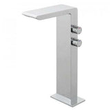 Vado Omika Extended Mono Basin Mixer chrome single lever modern basin tap