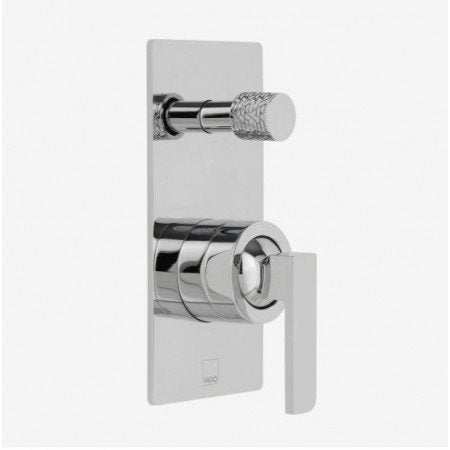 Vado Omika Concealed chrome single lever wall mounted manual shower valve with diverter