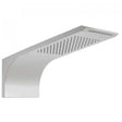 Vado Omika Wall Mounted chrome two function shower head with modern sleek design