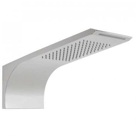 Vado Omika Wall Mounted chrome two function shower head with modern sleek design