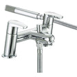 Bristan Orta Modern Bath Shower Mixer Tap - Chrome - OR BSM C