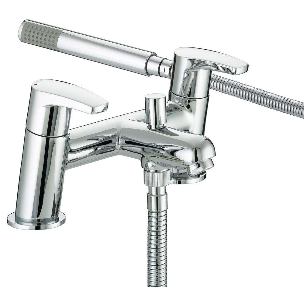 Bristan Orta Modern Bath Shower Mixer Tap - Chrome - OR BSM C