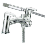 Bristan Orta Modern Bath Shower Mixer Tap - Chrome - OR BSM C
