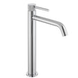 Vado Origins Slimline Mono Basin Mixer Tap With Knurled Accents - Chrome - ORI-200E/SB-CPK