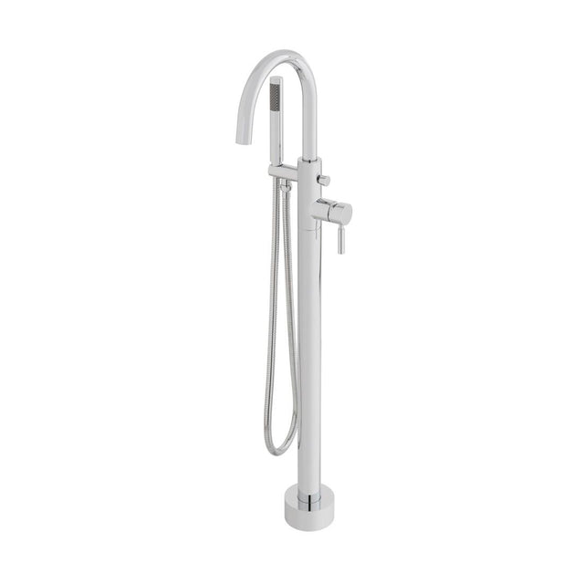 Vado Origins Freestanding Bath Mixer Tap With Shower Kit - Polished Chrome - ORI - 233 - CP - TAP 'N' SHOWER