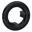 Nuie Ceramics Accessories Overflow Cover - Matt Black - OVFL02 - TAP 'N' SHOWER
