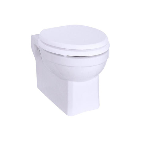 Burlington White Wall Hung WC Pan - P10