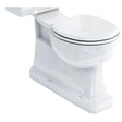 Burlington White Close Coupled WC Pan with S Trap Vertical Outlet - P18
