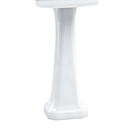 Burlington White Classic Pedestal - P6