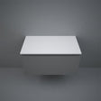 RAK Plano Solid Worktop 800mm - Matt White - PLASL08146500
